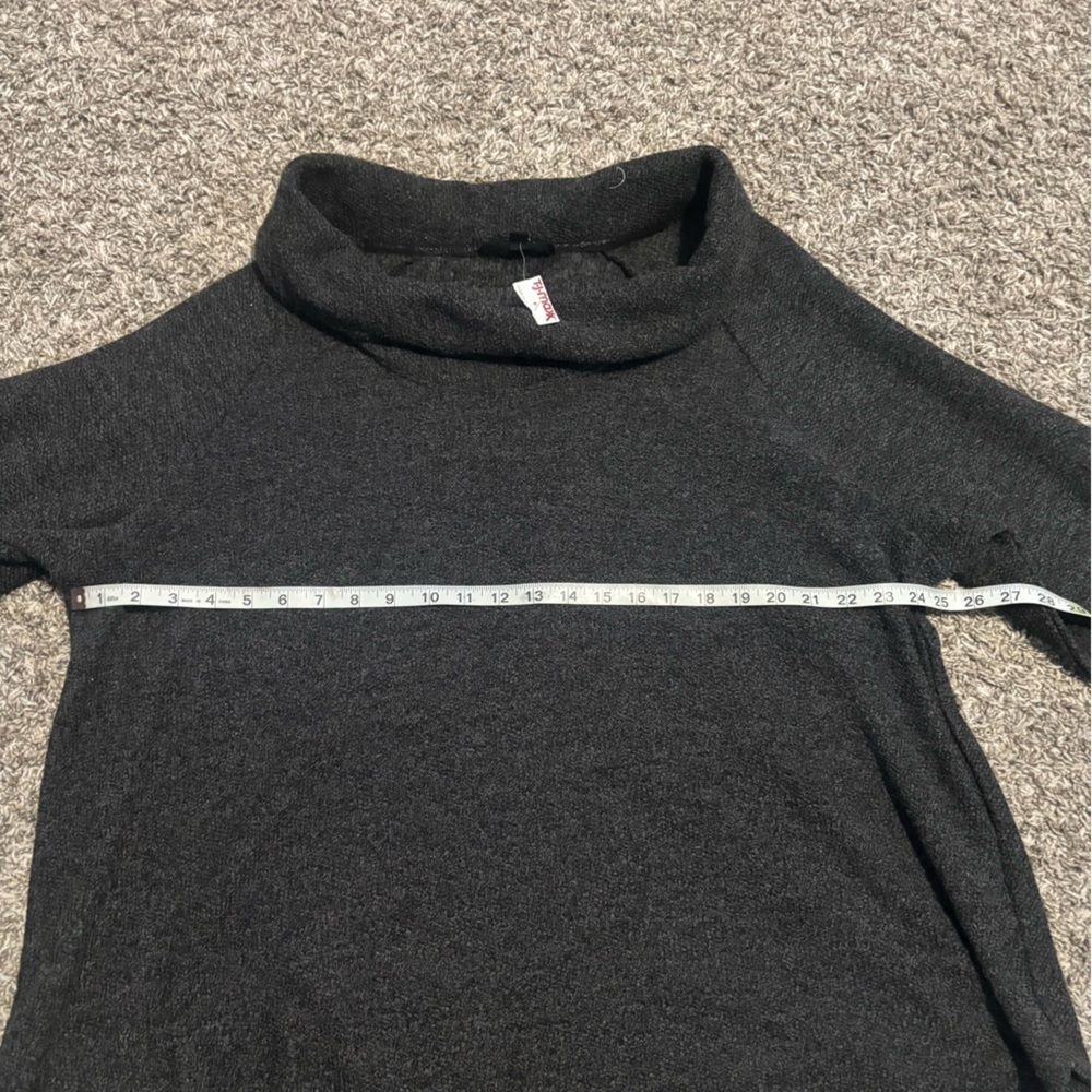 Jane and Delancey Black Cowl Neck Sweater - Picture 4 of 7